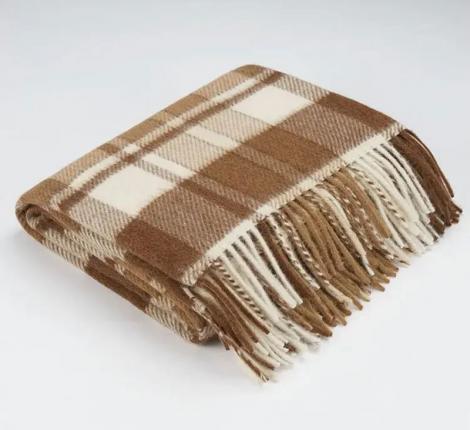 Плед INCALPACA (55% шерсть альпака, 45% шерсть мериноса) PP-11, 150x200