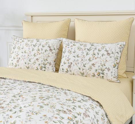 Постельное белье с одеялом "Sofi de Marko" Ришелье №30 Сатин, 1,5 спальный