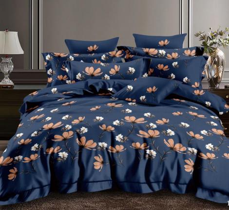 Постельное бельё &quot;Cleo&quot; Art Color 20/124-AC/CL Полисатин, 2 спальный