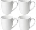 Набор кружек 4 шт. "PEARL", 410 мл