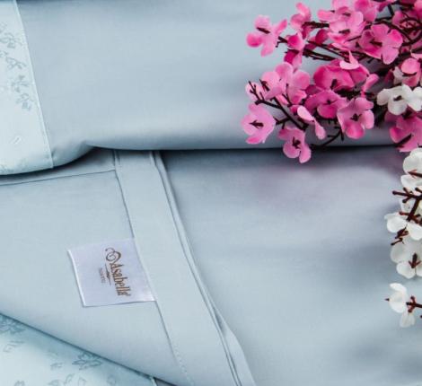 Постельное белье "Asabella" 609-4S Жаккард, 1,5 спальный