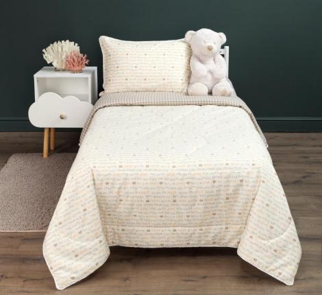 Постельное белье детское с одеялом "Sofi de Marko" Тэдди Сатин, 1,5 спальный