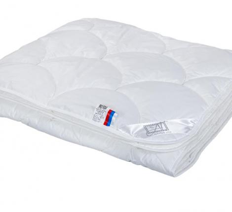 Одеяло легкое "Лебяжий пух" 172х205 (белый)