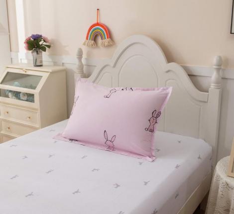 Постельное белье детское "Sofi de Marko" Зайчонок (розовый) Сатин, 1,5 спальный