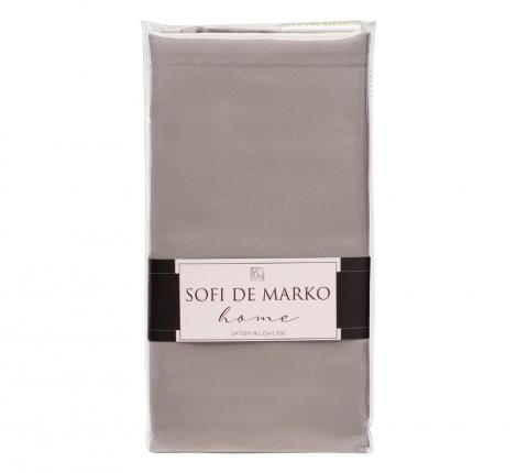 Наволочка "Sofi de Marko" Мармис (светлый тауп) Сатин, 70х70