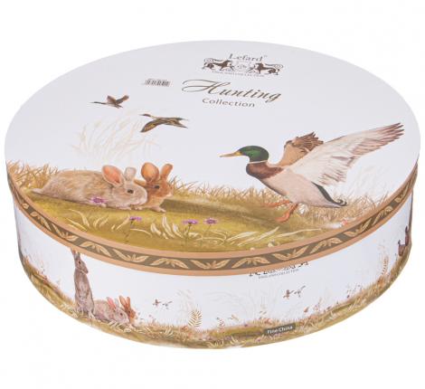 Чайный набор "ОХОТА" на 6 персон, 12 предметов, 300 мл