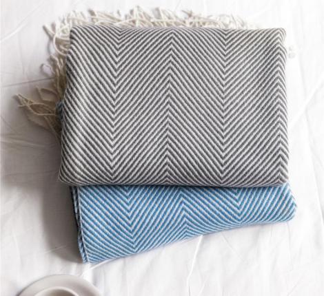 Плед вязаный PA-22, 130х240