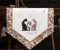Дорожка на стол "ПАРИЖСКИЕ КОТЫ", 45х145 см