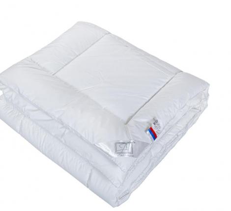 Одеяло всесезонное "Лебяжий пух" 140х205 (белый)