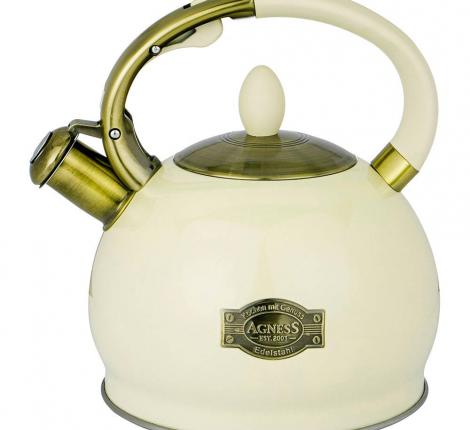 Чайник со свистком "ТЮДОР" 937-830, 3,0 л