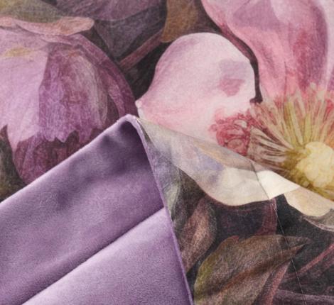 Постельное белье с одеялом "Sofi de Marko" Ренато №6 Велюр/Сатин, 1,5 спальный