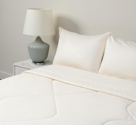 Постельное белье с одеялом "Sofi de Marko" Элиана (айвори) Сатин, Семейный