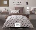 Постельное белье с одеялом "Kazanov.A." Старс (капучино жемчуг) Велюр/Egypt Cotton, 1.5 спальный