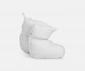 Сапожки-носочки пуховые "Comfort Socks Home Grass" White, 40-45 р.