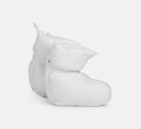 Сапожки-носочки пуховые "Comfort Socks Home Grass" White, 40-45 р.