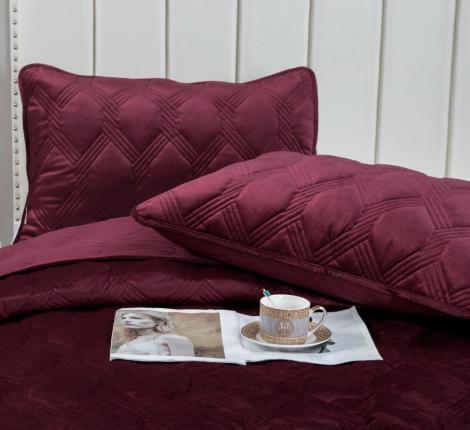 Покрывало велюровое "Kazanov.A." Kendall (сангрия), 240х260