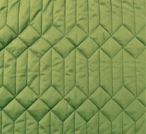 Комплект накидок "Karteks" на диван 70х210 и два кресла 70х150 Абстракция, зелёный