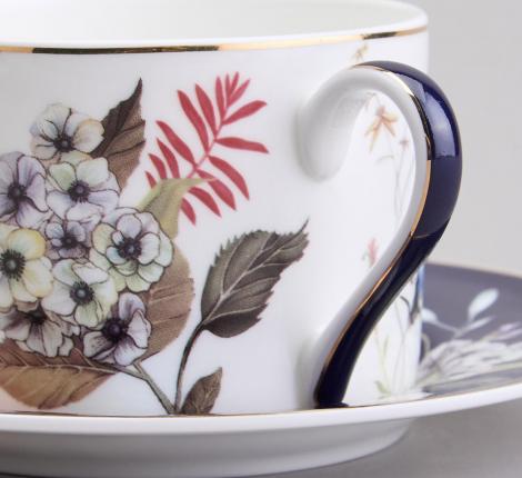 Чайный набор "BELLE" 86-2552-1 на 2 персоны, 4 предмета (190 мл)