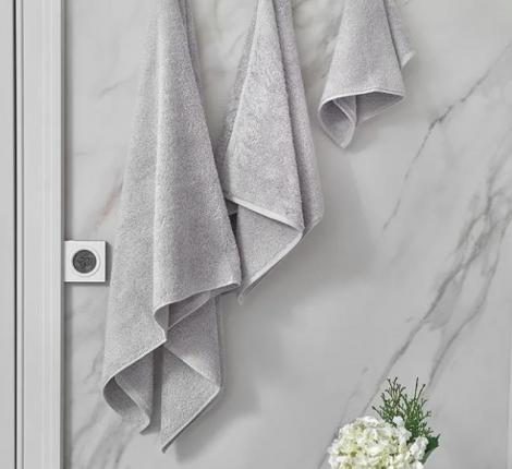 Полотенце микрокоттон Luxberry "TEDDY" 30х50, серый