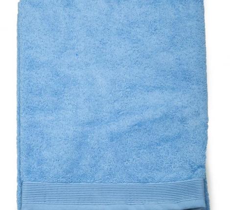 Полотенце махровое "Blanc des Vosges" UNI BLEUET (голубой), 100х150