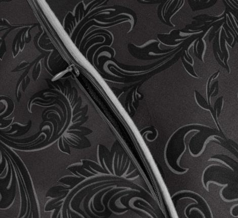 Постельное белье "DO&CO" Сатин DELUX ELLAN (шоколадный), Евро