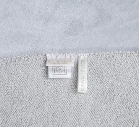 Плед "Sofi de Marko" София (светло-серая1) Велсофт, 160х220