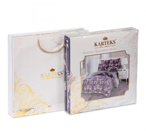 Постельное бельё "KARTEKS" Сатин печатный КВ-577, 2 спальный