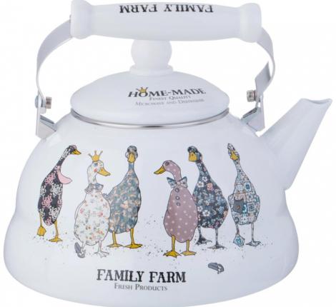 Чайник эмалированный "FAMILY FARM", 3 л