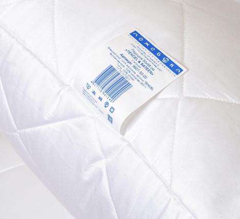 Подушка ЛЕЖЕБОКА "TENCEL&SATEEN", 68х68