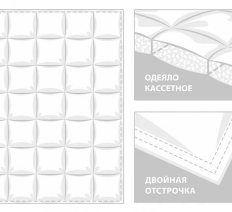 Одеяло  пуховое "SILK DOWN GRASS" тёплое, 160х220
