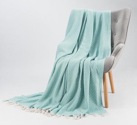 Покрывало "NAZBONC" (MINT) ментоловый, 200х220