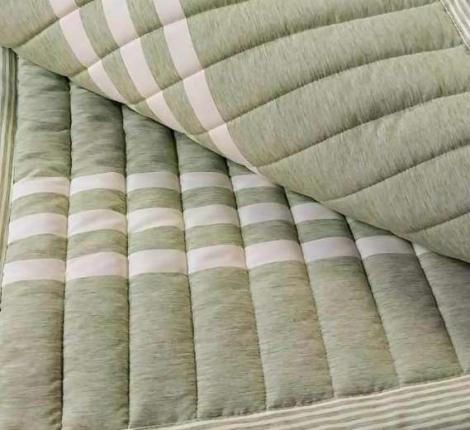 Одеяло-покрывало "OXYGEN" всесезонное, 200х220 (фисташковый)