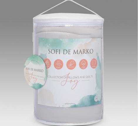 Одеяло всесезонное "Sofi de Marko" JOY (серое), 155х215