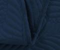 Покрывало из вареного бархата "KARTEKS" 04, 230х250 (синий)