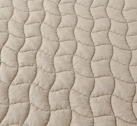 Покрывало "Sofi de Marko" Минелла (бежевый) Жатый сатин, 230х250