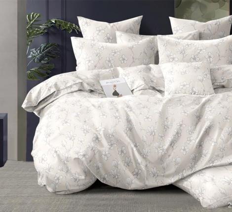 Постельное бельё "Cleo" Art Color 41/296-AC Полисатин, Семейный