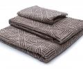 Полотенце махровое Leitner "CONFUSION" 50х100, бежево-коричневый