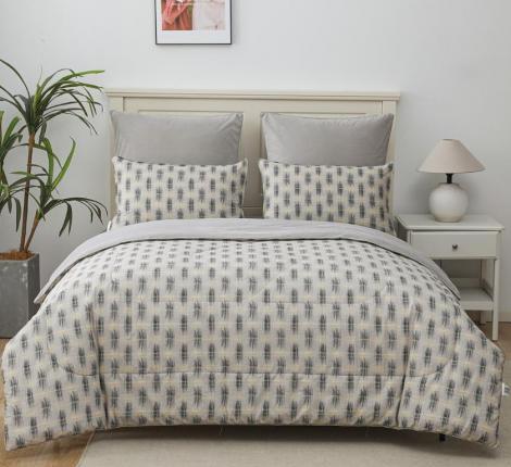 Постельное белье с одеялом "Sofi de Marko" Роберто №33 Велюр/Сатин, Евро