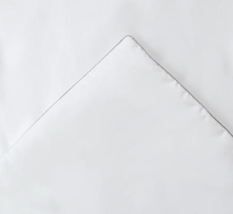 Постельное белье с одеялом "Sofi de Marko" Premium Mako (белый) Сатин ДеЛюкс, Евро