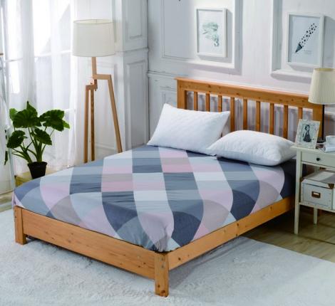 PCT-R-242 Простынь сатин на резинке печатная, 200х200