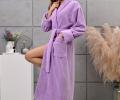 Халат женский трига шалька "AMBIELLA A-1295" лиловый, L/XL