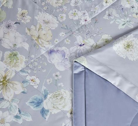 Постельное белье с одеялом "Asabella" 2253-2OSP Мако-Сатин, Семейный