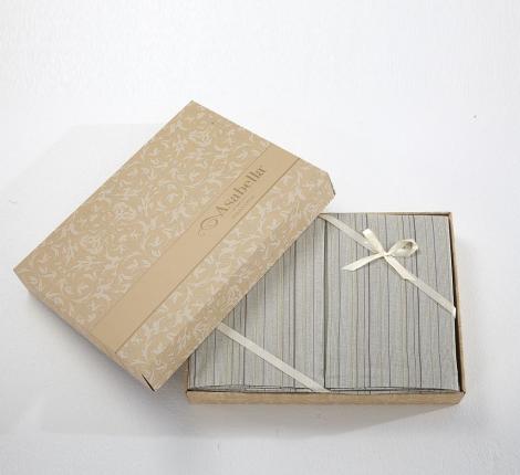 Постельное белье "Asabella" 2293-6 Фланель, Евро