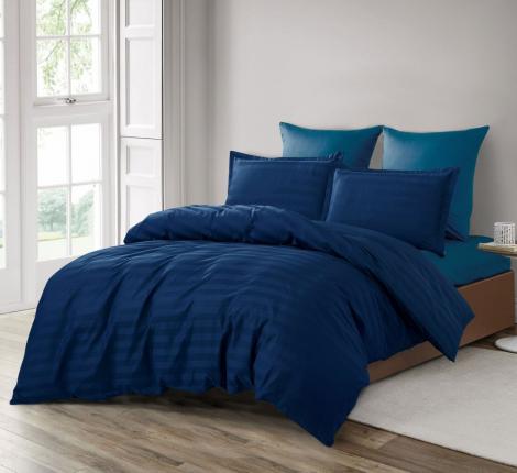 Постельное белье "Valtery" OD-89 Страйп Сатин, 1,5 спальный