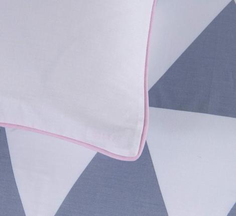 Постельное белье детское "Sofi de Marko" Тригли (розовый) Сатин, 1,5 спальный