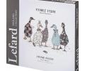 Менажница 4-х секционная "FAMILY FARM" с деревянной подставкой для шпажек, 28*4 см