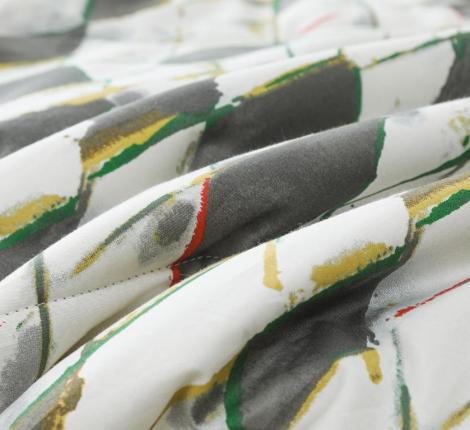 Постельное белье с одеялом "Sofi de Marko" Роберто №27 Велюр/Сатин, Семейный