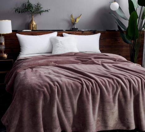 Плед "Sofi de Marko" София (пепел роза1) Велсофт, 160х220