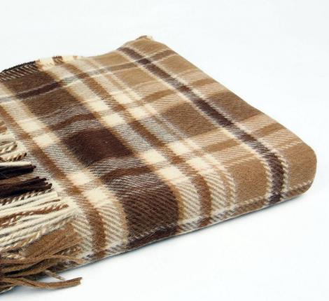 Плед INCALPACA (55% шерсть альпака, 45% шерсть мериноса) PP-31, 170x210