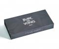 Наволочка "Blanc des Vosges" Volupte ardoise шелк 50х75, темно-серый